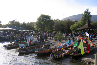 Boat dressing for the parade