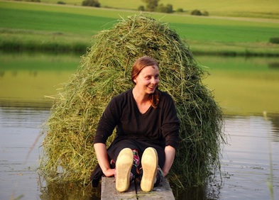 Marie Ladrová developing <em>The Haystack</em>